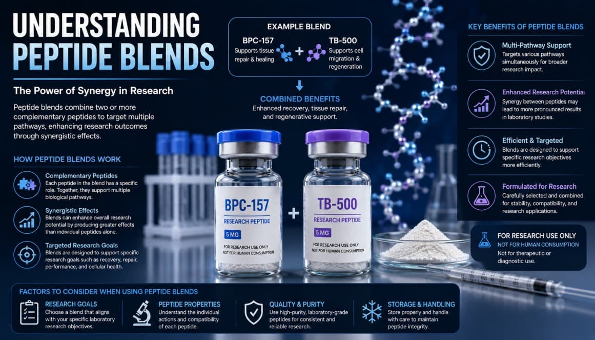 Understanding Peptide Blends: A Guide for Researchers