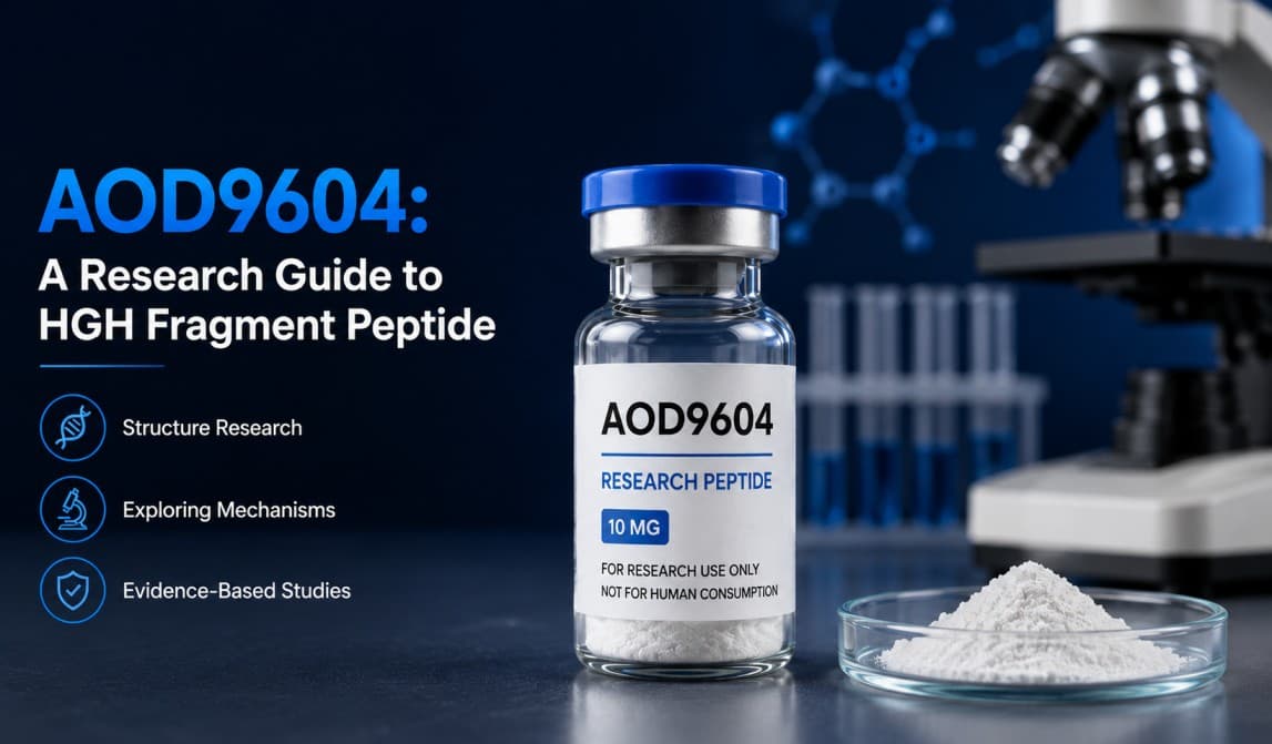 AOD9604: A Research Guide to the HGH Fragment Peptide